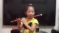  陈诗雯小朋友横笛独奏表演——《天路》