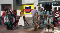  大同文化：印第安人街头演奏 吹箫 超清 震撼现场
