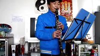  云南昭通西洋管乐单簧管独奏原创视频--《降B大调练习曲》