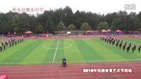  2015年惠水县雅水中学第二届民族体育艺术节开幕式花棍