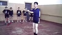  大庆艺术学院05级舞蹈中专班花棍教学