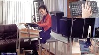  刘璐双排三排键手风琴伴式电子琴脚电子鼓春节序曲