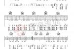  【吉他谱简单版】邓丽君 月亮代表我的心吉他谱 C调简单版