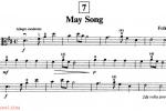  may Song 中提琴谱