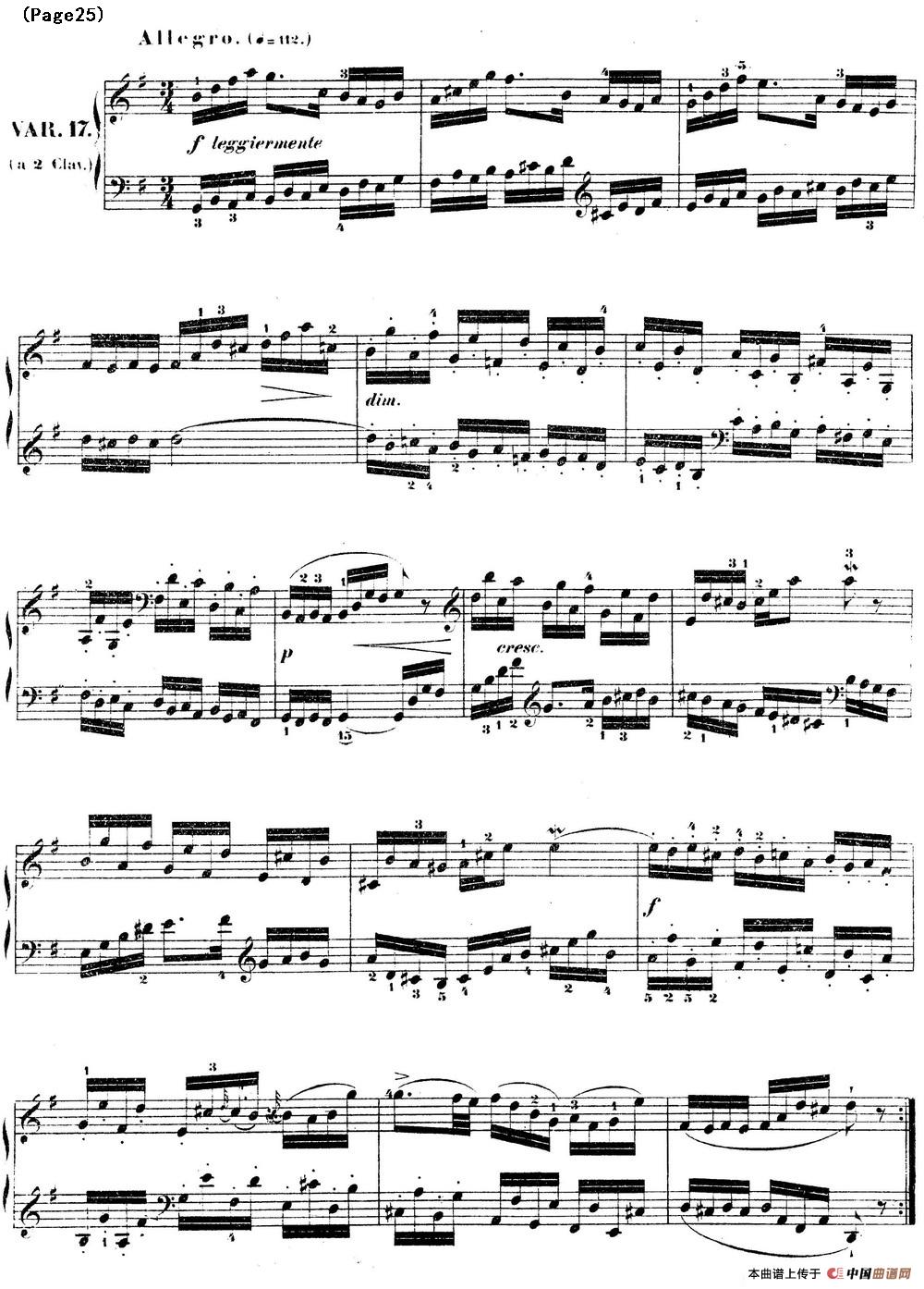哥德堡变奏曲 巴赫 Goldberg Variationen BWV988(1)_Goldberg Variationen BWV988_页面_27.jpg