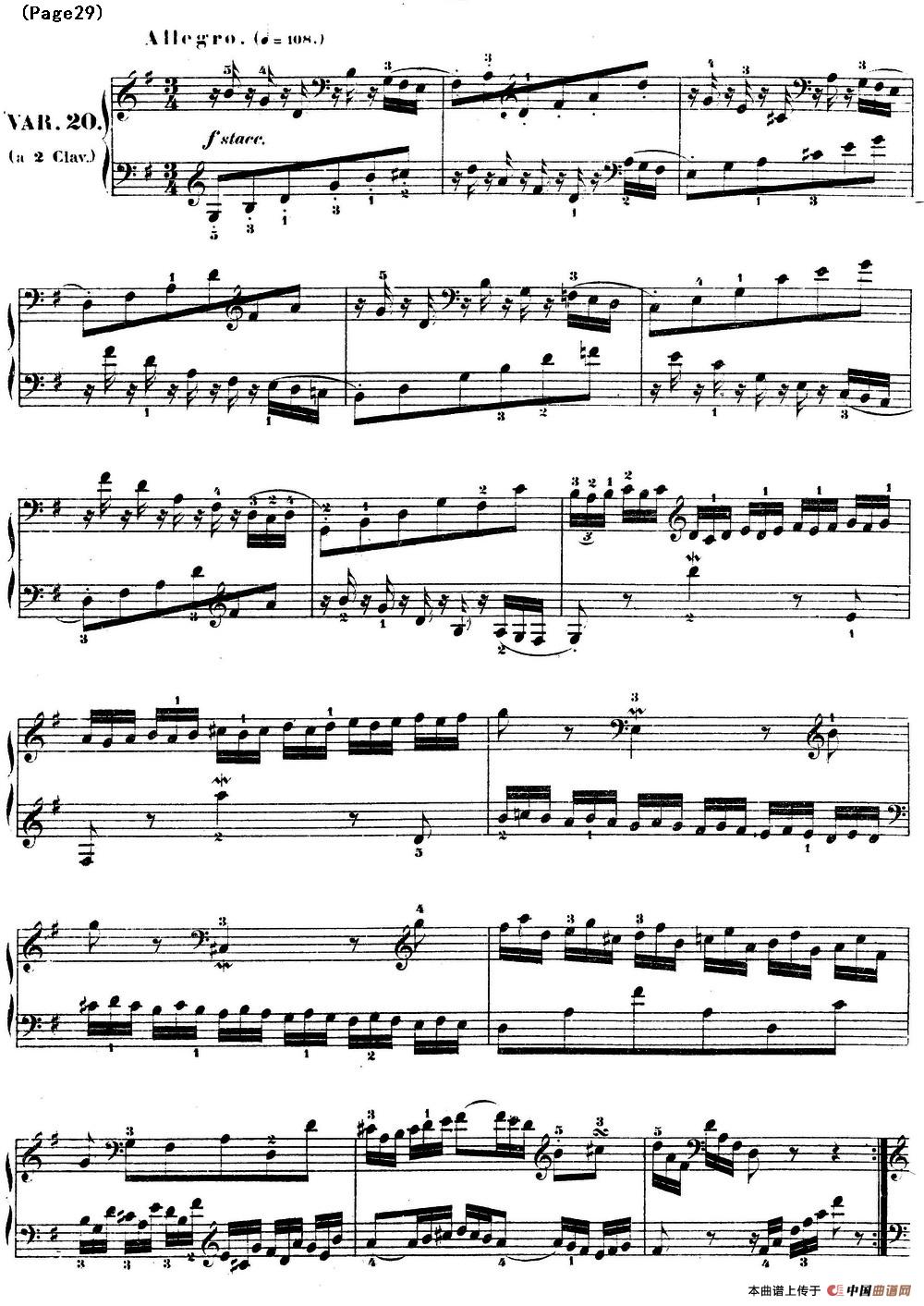 哥德堡变奏曲 巴赫 Goldberg Variationen BWV988(1)_Goldberg Variationen BWV988_页面_31.jpg
