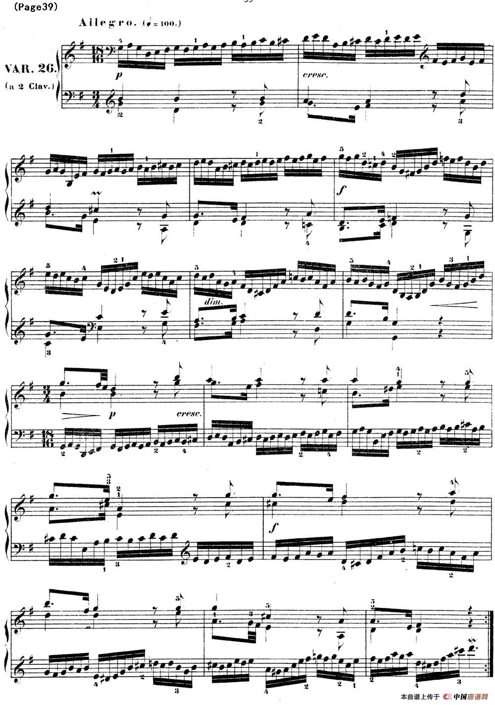 哥德堡变奏曲 巴赫 Goldberg Variationen BWV988(1)_Goldberg Variationen BWV988_页面_41.jpg