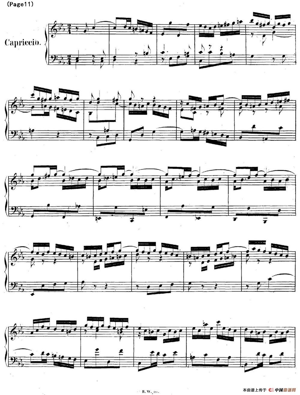帕蒂塔6首德国组曲（No.2 c小调 巴赫 Partita c Minor BWV 826）(1)_BWV0826_页面_11.jpg