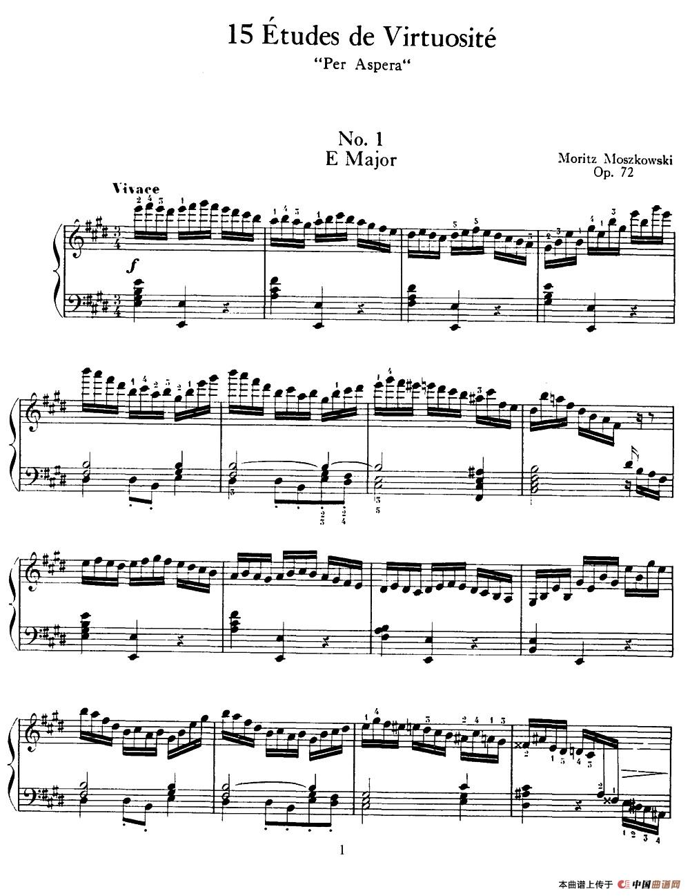 15 Etudes de Virtuosité, Op.72  No.1  （十五首钢琴练习曲之一）(1)_001.jpg