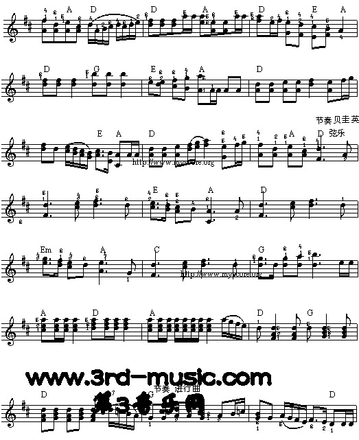 游击队之歌[电子琴谱]电子琴曲谱（图2）
