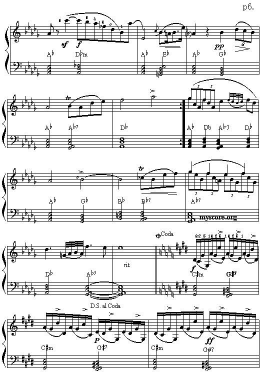 即兴幻想曲电子琴曲谱（图6）