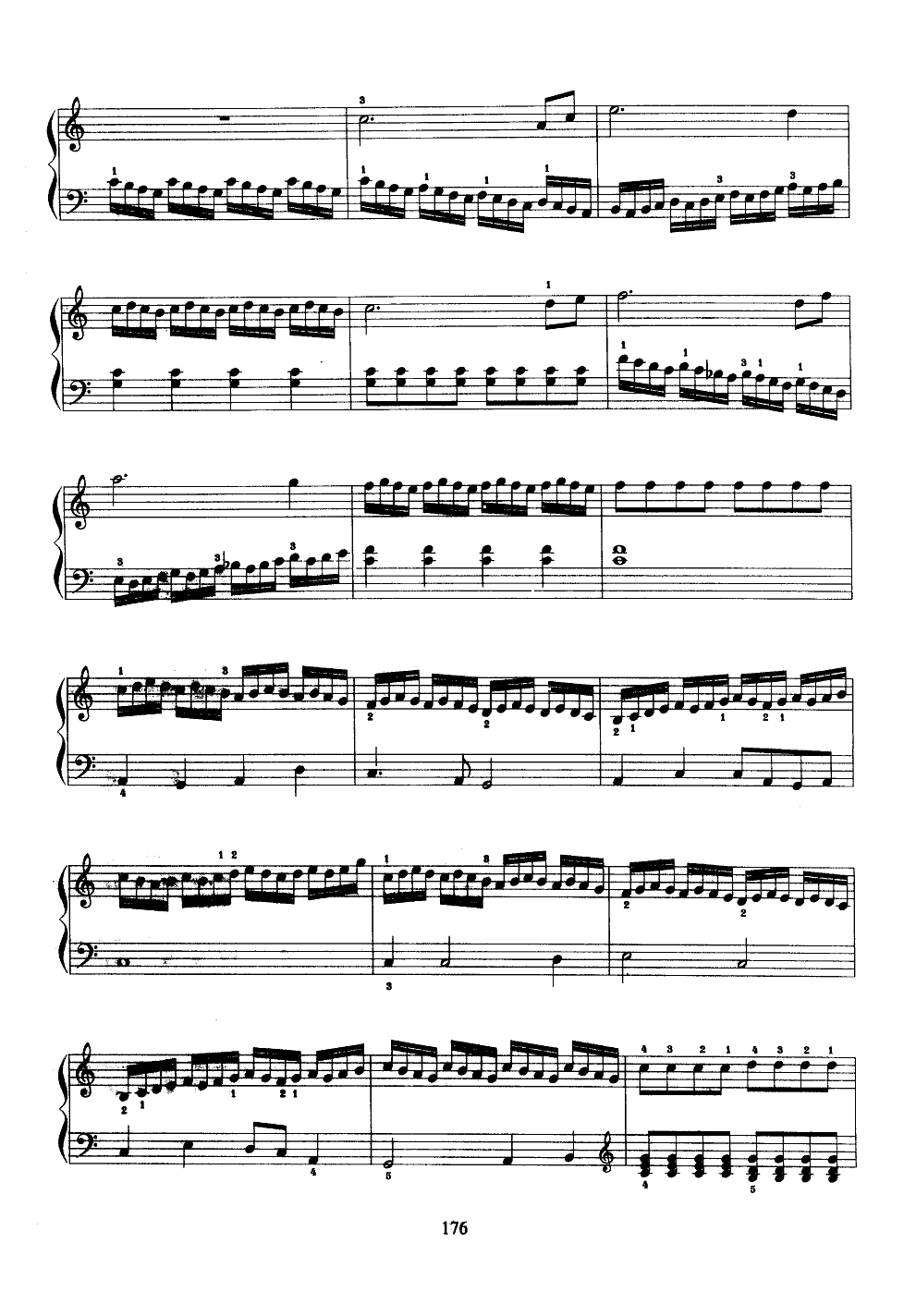 二泉映月(电子琴曲)电子琴曲谱（图3）