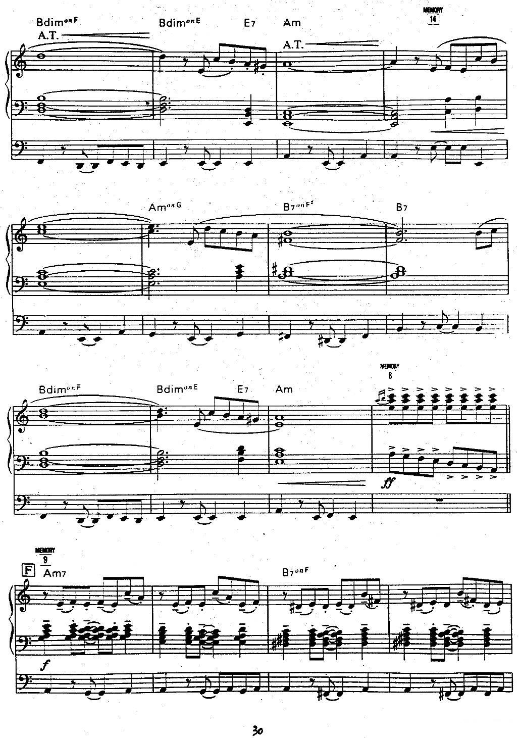 Libertango（自由探戈）（双排键电子琴）电子琴曲谱（图8）