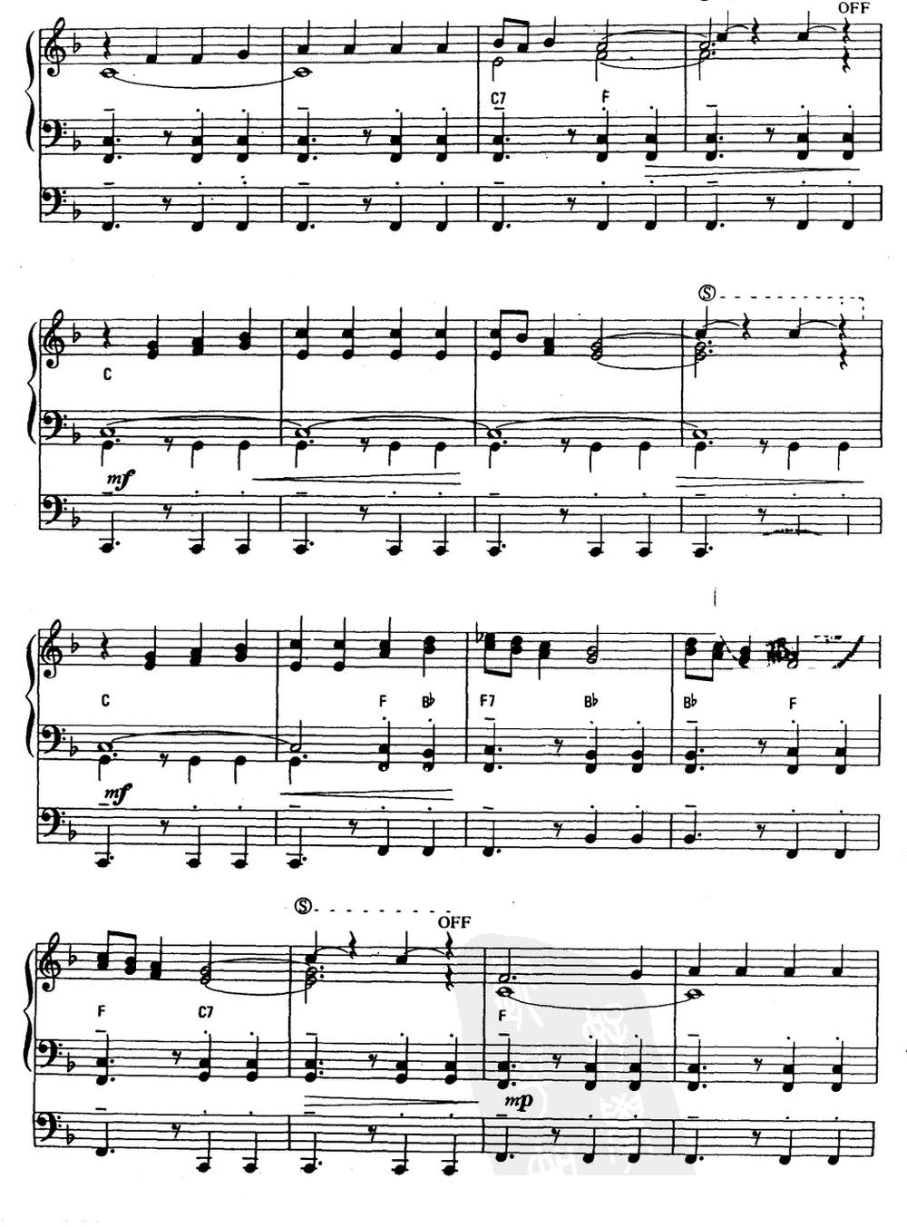 少年乐手（双排键电子琴）电子琴曲谱（图2）