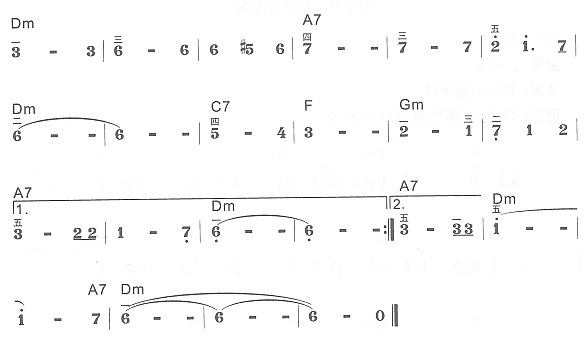 百灵鸟2电子琴曲谱（图1）