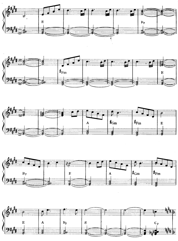 曼陀林小夜曲2电子琴曲谱（图1）