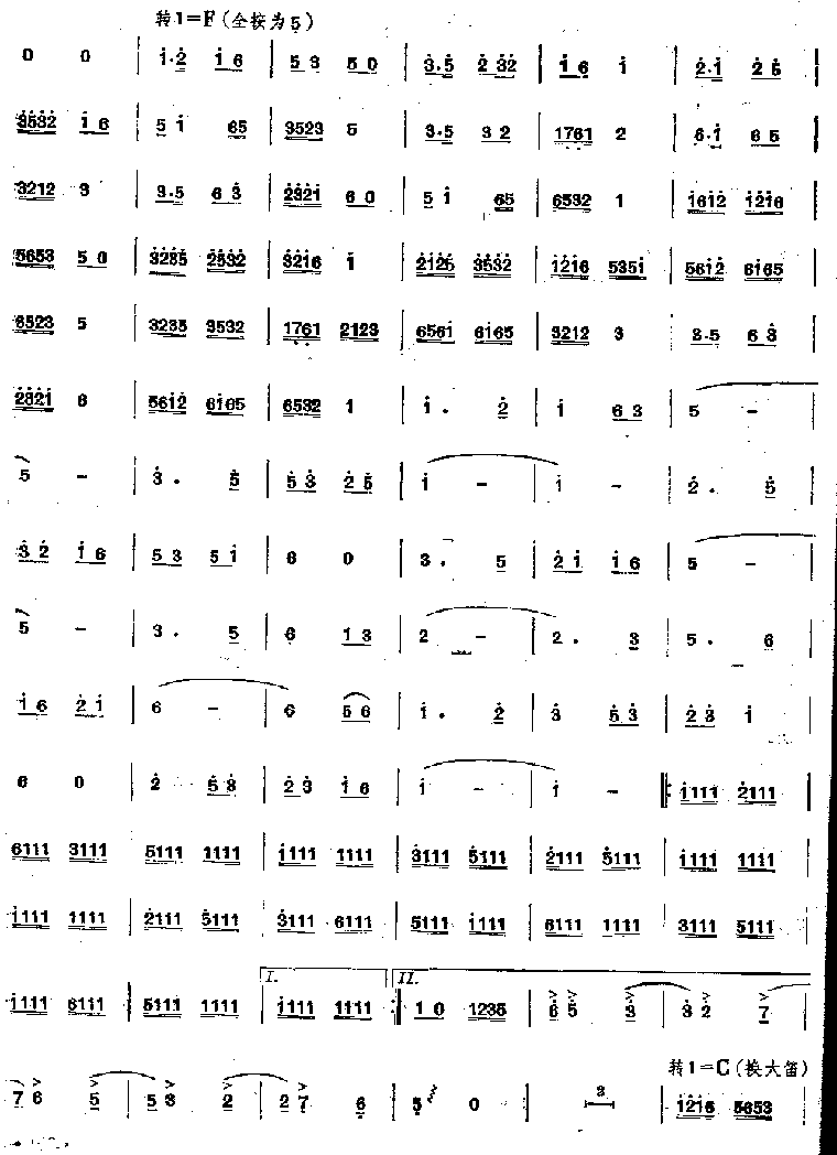 太湖春笛子（箫）曲谱（图2）