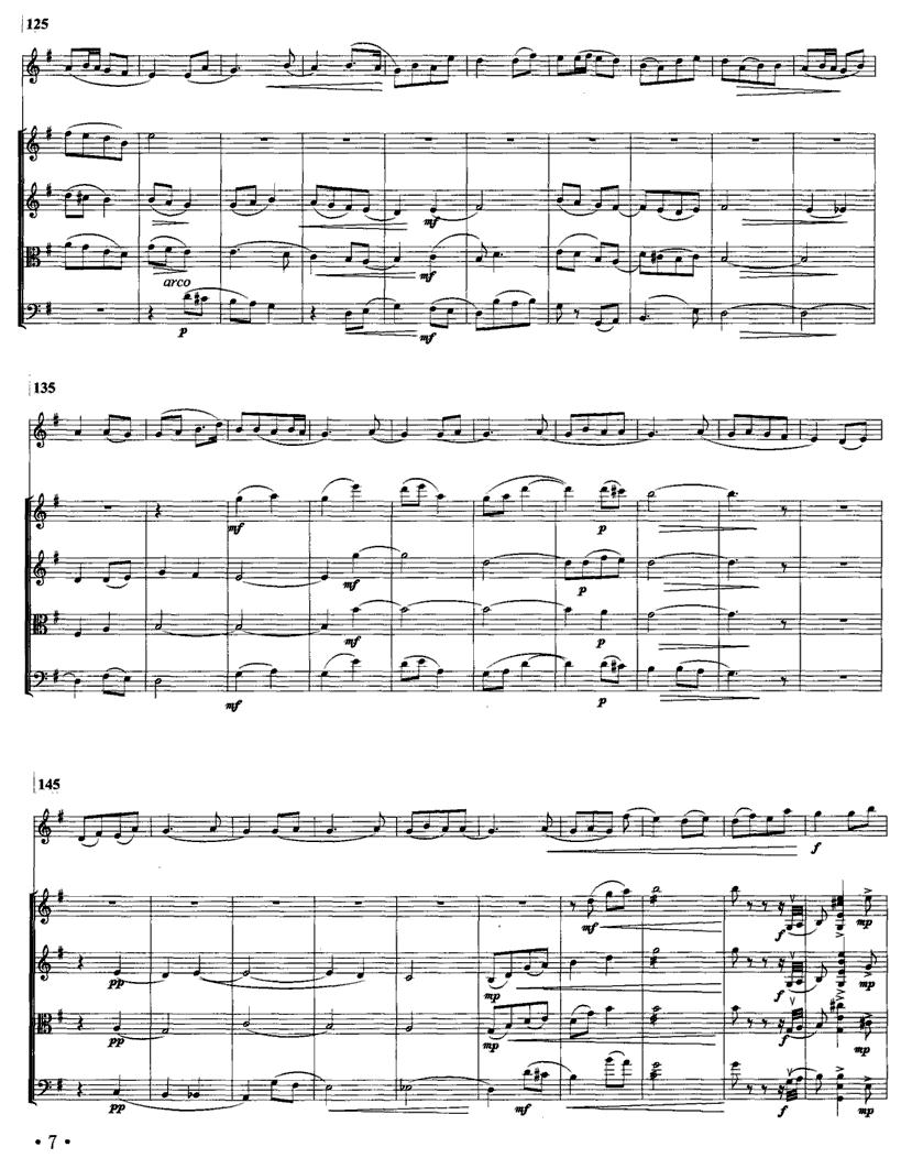 梅花（箫与弦乐五重奏）笛子（箫）曲谱（图6）