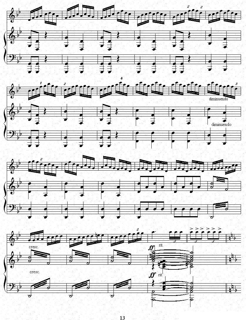 鹭江潮（钢琴伴奏谱）二胡曲谱（图13）