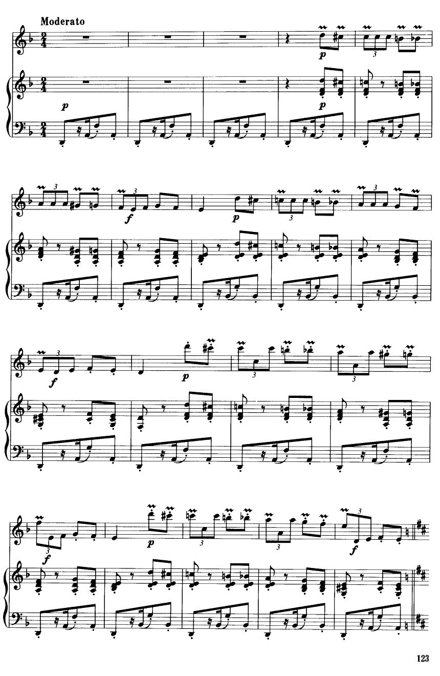 卡门主题幻想曲（钢伴谱）8二胡曲谱（图1）