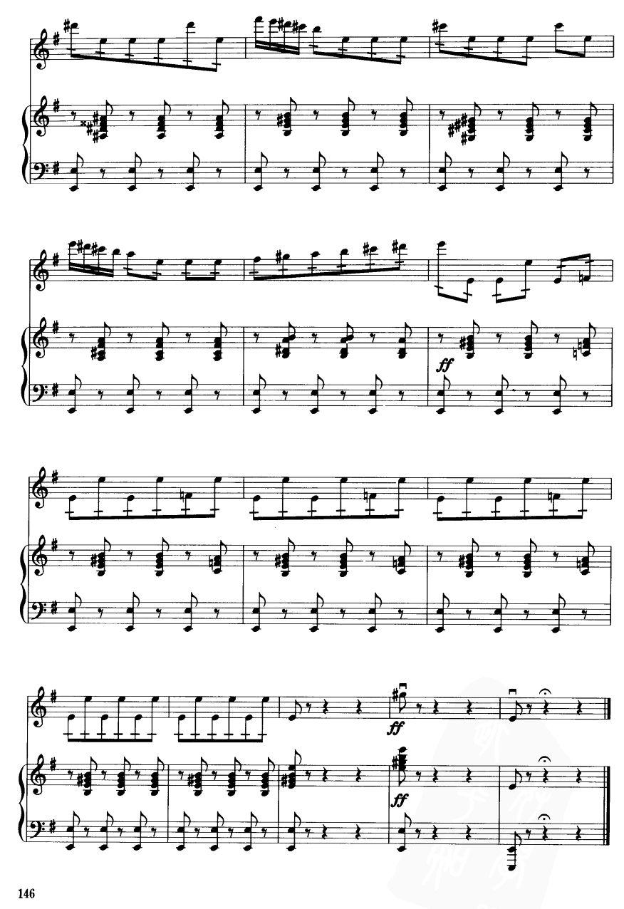 卡门主题幻想曲（钢伴谱）31二胡曲谱（图1）
