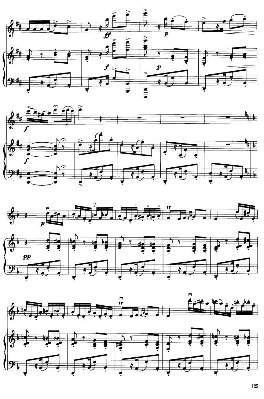 卡门主题幻想曲（钢伴谱）10二胡曲谱（图1）