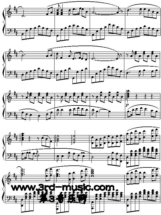 走进新时代[钢琴曲谱]钢琴曲谱（图2）