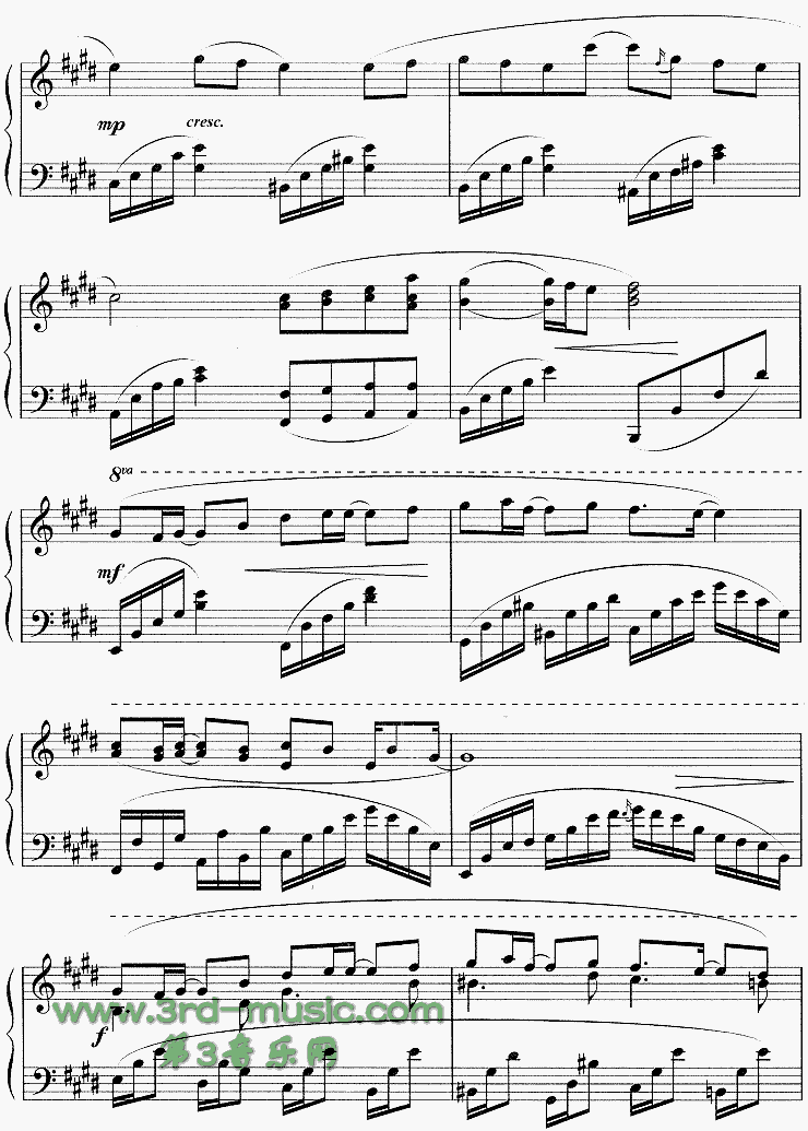 流星雨(日剧《流星雨》主题曲)[钢琴曲谱]钢琴曲谱（图2）