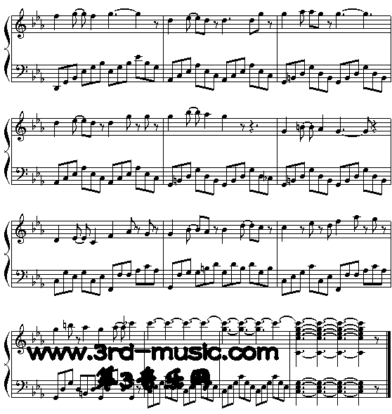 Piano Passion 浪漫钢琴[钢琴曲谱]钢琴曲谱（图3）