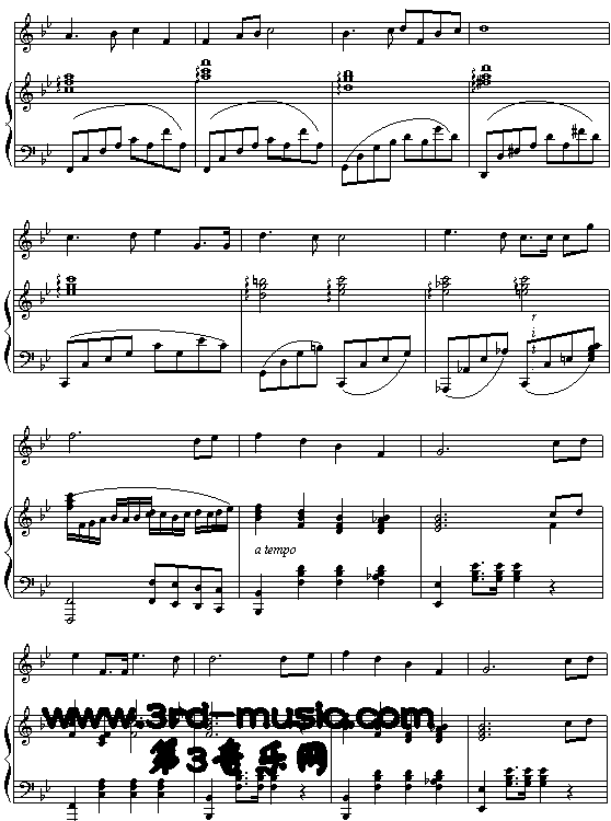 长江之歌(《话说长江》主题曲)[钢琴曲谱]钢琴曲谱（图2）