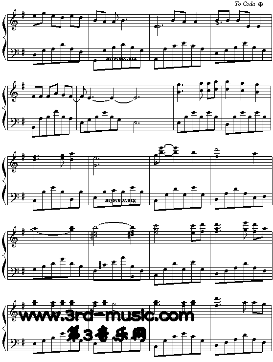 丁香花[钢琴曲谱]钢琴曲谱（图3）