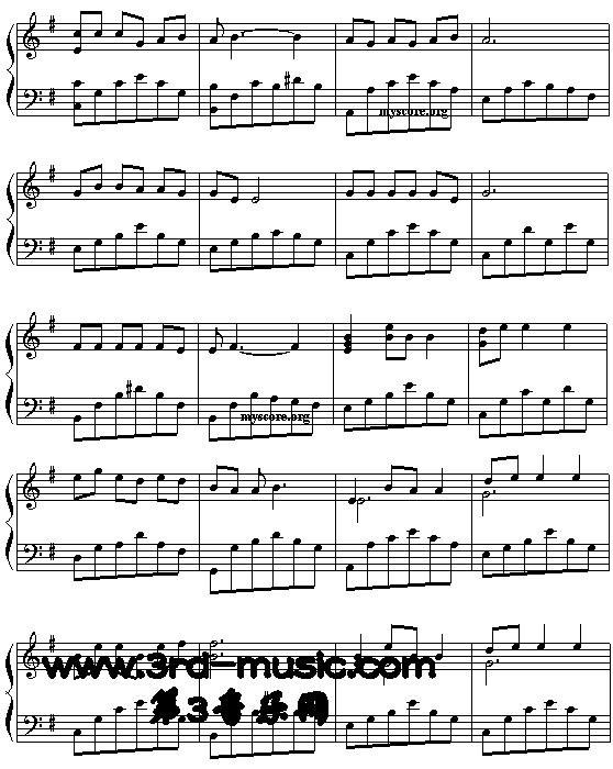 丁香花[钢琴曲谱]钢琴曲谱（图2）