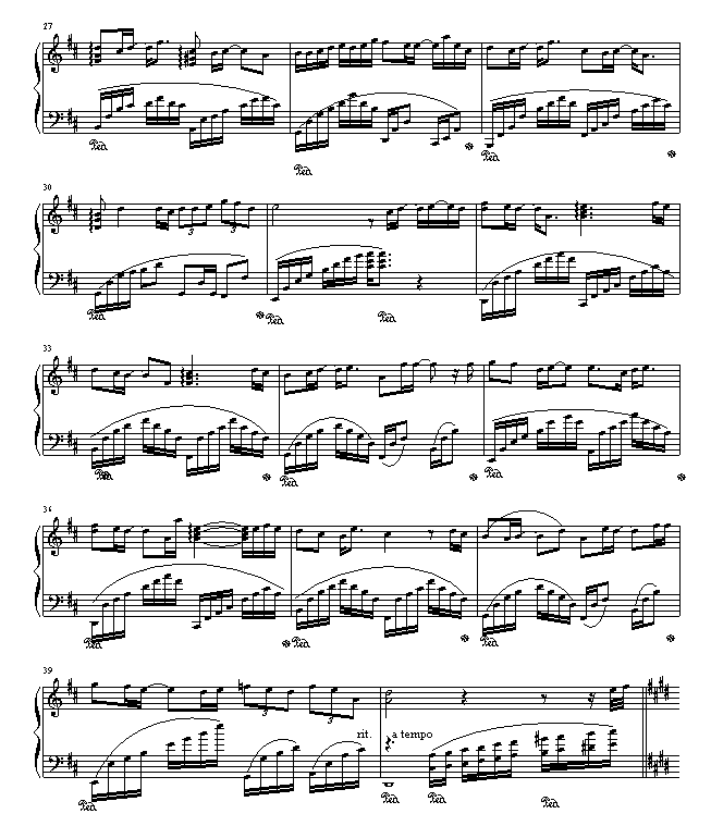 一千年以后钢琴曲谱（图3）