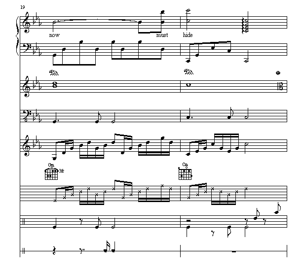 罗密欧与茱丽叶(完整版)钢琴曲谱（图7）