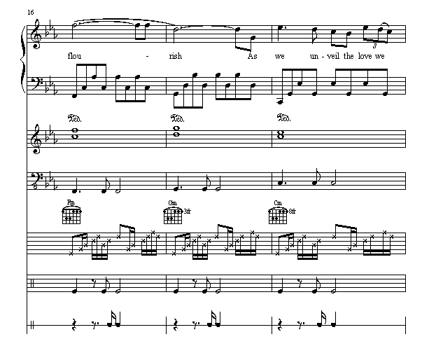 罗密欧与茱丽叶(完整版)钢琴曲谱（图6）