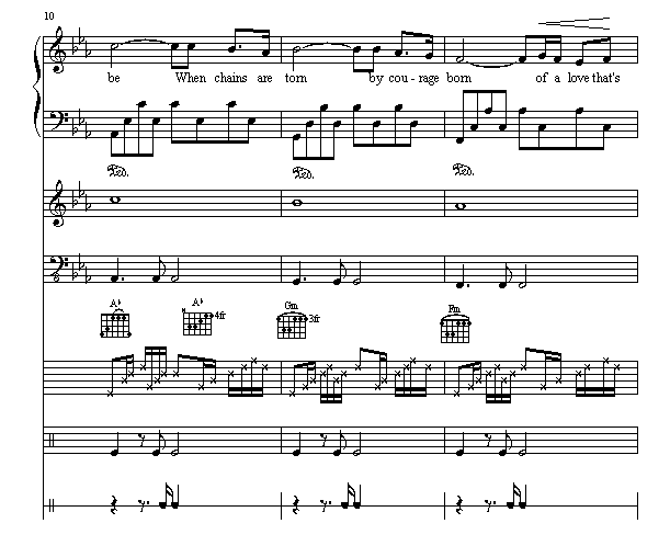 罗密欧与茱丽叶(完整版)钢琴曲谱（图4）