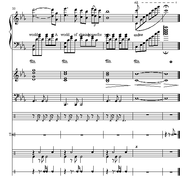 罗密欧与茱丽叶(完整版)钢琴曲谱（图12）