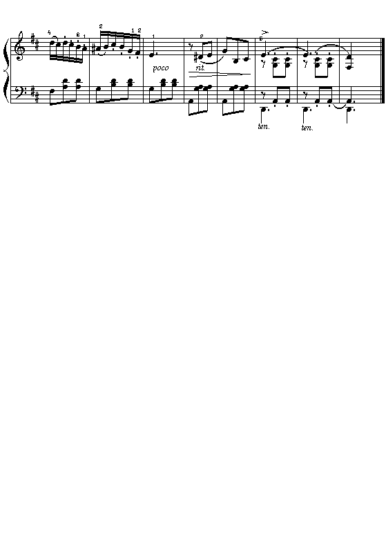 (俄)柴可夫斯基：意大利歌曲钢琴曲谱（图2）