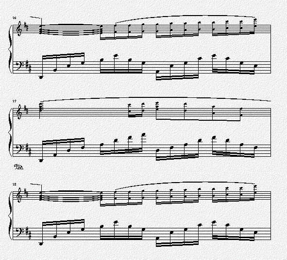 告别时刻钢琴曲谱（图5）