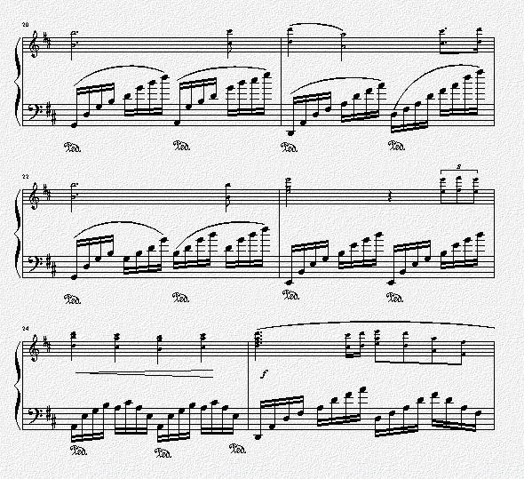 告别时刻钢琴曲谱（图4）