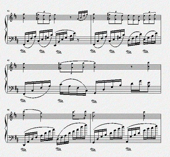 告别时刻钢琴曲谱（图9）