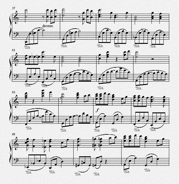 千与千寻  主题曲2钢琴曲谱（图5）