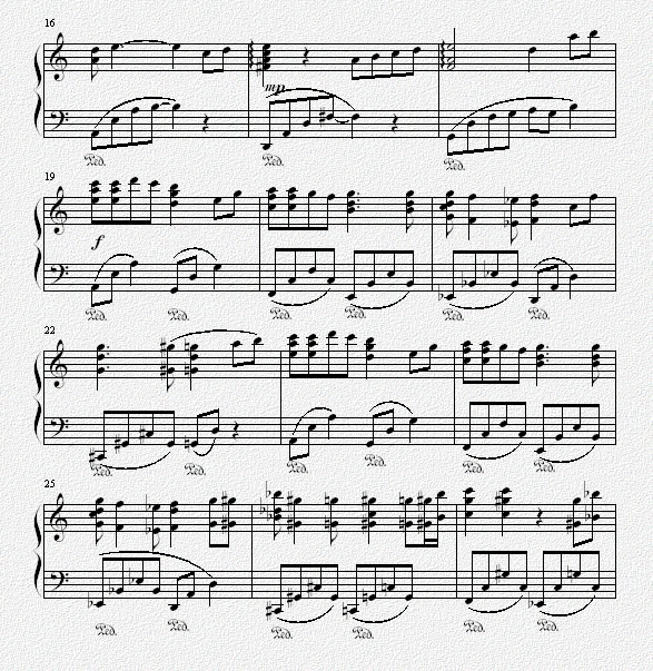 千与千寻  主题曲2钢琴曲谱（图2）
