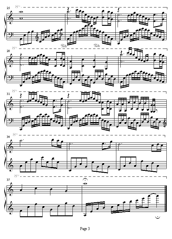 宁次之死钢琴曲谱（图3）
