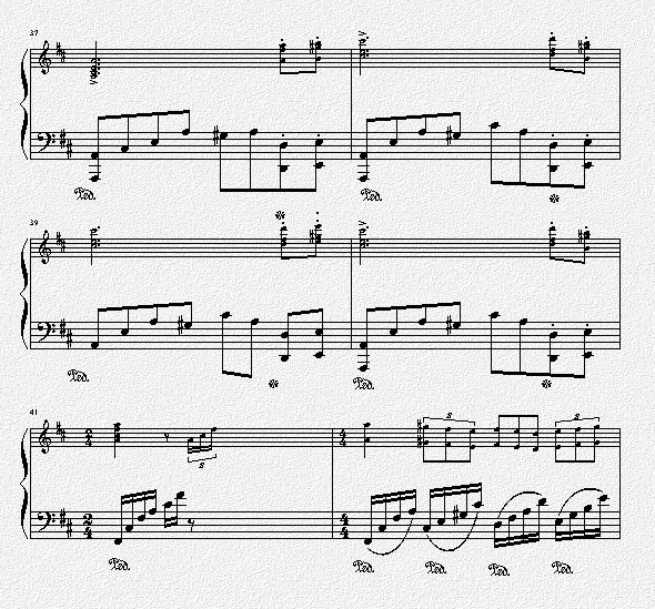 告别时刻钢琴曲谱（图8）