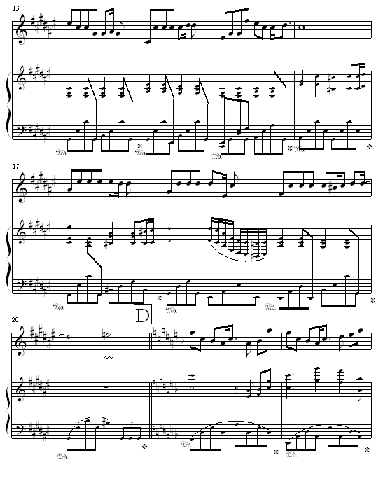 瓦解钢琴曲谱（图2）