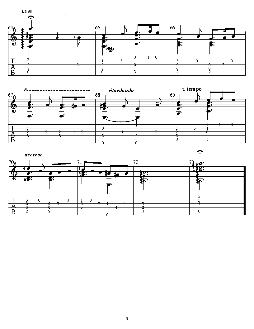 绿袖子钢琴曲谱（图6）
