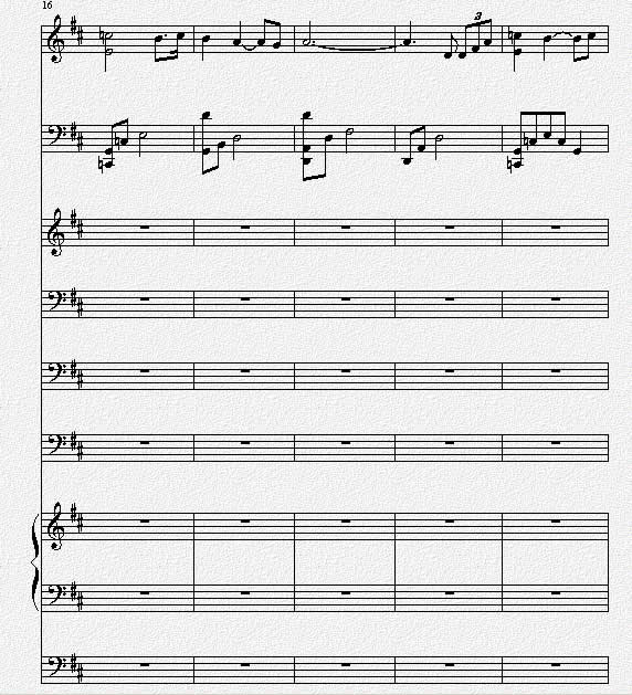 秋日传奇钢琴曲谱（图4）