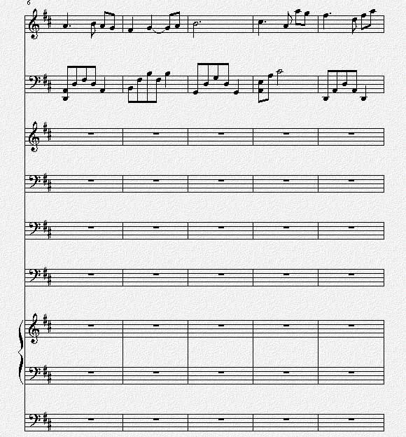 秋日传奇钢琴曲谱（图2）