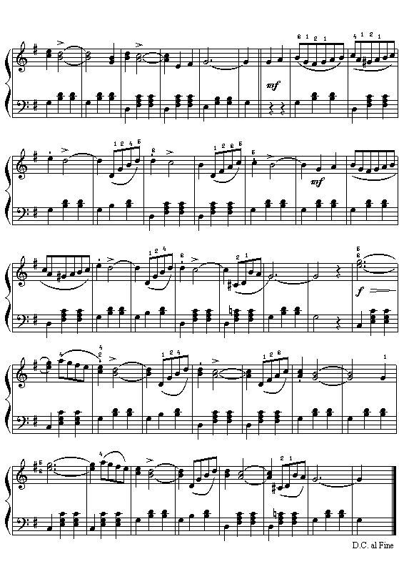 布雷纳德:星光圆舞曲钢琴曲谱（图2）